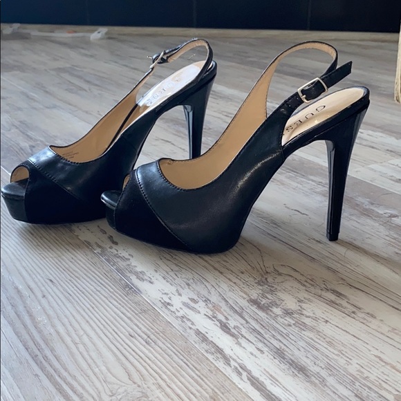 Guess Shoes Guess Slingback Heels 4 Inches Size 7 Poshmark